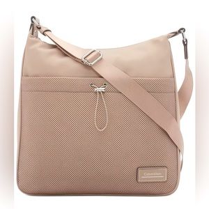 Calvin Klein Jessie top zip organizational messenger bag